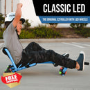 EzyRoller Classic Ride-On Toy with LED Wheels for Kids Ages 3-12, Supports Up to 154 lbs
