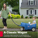 Double Delight Ride-On: Sturdy Kids Toy with Safety Features in Denim Blue
