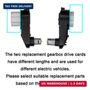 Set of 2 RS390 12V 20000 RPM Driving Gearbox Motors with 0.47in Aperture