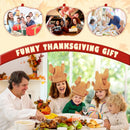 Gfilay Interactive Dancing Turkey Hat with Animated Drumsticks