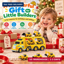 Veslier Building Vehicle Play Set for Kids Ages 3-6