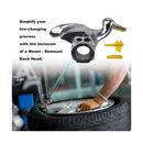 RULLINE 4-Piece Metal Tire Changer Adapter with Duck Head for ATV and Motorcycle
