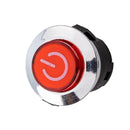 Set of 2 - 2.8cm Electric Motorcycle Power Switch for Kids' Riding Cars