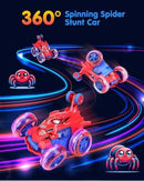 Spider 4WD Remote Control Stunt Car for Kids – 360° Flip and Speed Action