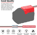 Milwaukee M18 Power Wheel Adapter Kit with 12AWG Wire and Safety Fuses