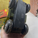 Retro 4x4 Military Buggy Toy - Battery-Operated, Hong Kong Crafted