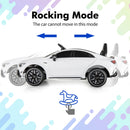 12V Children’s Electric Ride-On Car with Remote Control, Rocking Feature, Transport Wheels, Lights, and Music