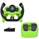 Redcrab Steering Wheels Brake And Gas Pedals Toy For Kidspretend Driving Seat