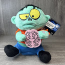 Gemmy 10" Animated Plush Munching Zombie - Exclusive Brain-Eating Fun