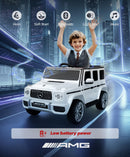 Kids' Electric Ride-On Mercedes G63 AMG with Bluetooth and LED Lights