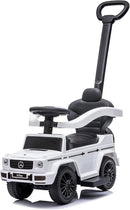 Durable Push Car for Toddlers Aged 1 to 3 with Backrest and Safety Bar