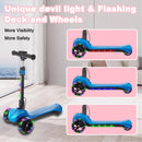 Three-Wheeled Electric Scooter for Children Aged 3 to 8 with LCD Screen and Vibrant Lights