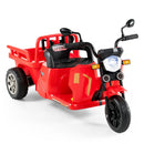 3-Wheel 12V Kids Motorcycle with Dual 75W Motors, Two Speed Settings, and Soft Start Feature