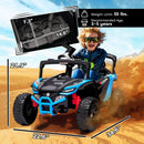 Blue 12V Kids Electric Ride-On Truck with Remote Control - Safe and Fun Adventure Vehicle