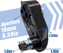RS390 6V 18000RPM Gearbox Motor for Power Wheels Enhancement (Black)