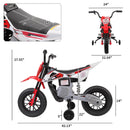 12V Electric Dirt Bike for Kids with Twist Grip Throttle – Perfect Holiday Present