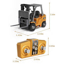 BRRRRT 1/64 Toy 7 Channel 2 Mode Mini Remote Control Forklift Truck RC Forklift