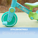 Dynacraft Bluey 3-in-1 Tricycle with Parental Push Handle for Ages 18 Months to 4 Years