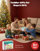 Montessori Musical Toy Train Set for Toddlers Aged 3 to 6 Years
