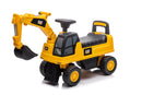 Licensed Ride-On Excavator Push Car for Kids with Rotating Bucket