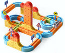 Toddler Electric Train and Car Track Set for Ages 3 to 8