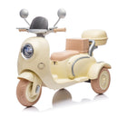 12V Two-Seater Electric Ride-On Motorcycle for Kids with Three Wheels