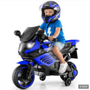 6V Children’s Motorcycle with Training Wheels, Sound Features, and Headlight for Boys and Girls