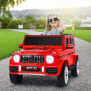 Mercedes-Benz G63 12V Kids Ride-On Car with Music and Remote Control in Red