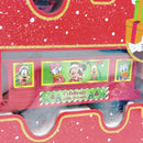 Disney Mickey Mouse Holiday Express 21-Piece Train Set with Lights and Sounds for Christmas