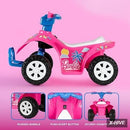 Barbie 6V ATV Quad Ride-On Toy for Kids with Rechargeable Battery