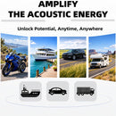 600dB Dual-Tone Electric Train Horn for Trucks - 12V Metal Car Horn