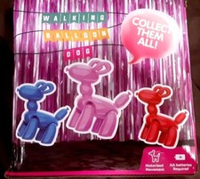 Walking Balloon Dog Toy in 3 Colors, Sizes 4", 7", and 8" for Ages 8+