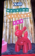Walking Balloon Dog Toy in 3 Colors, Sizes 4", 7", and 8" for Ages 8+