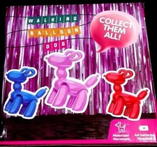 Walking Balloon Dog Toy in 3 Colors, Sizes 4", 7", and 8" for Ages 8+