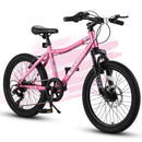 20-Inch 7-Speed Mountain Bike for Kids Ages 8-12 Boys and Girls Magic Cars Variant 0
