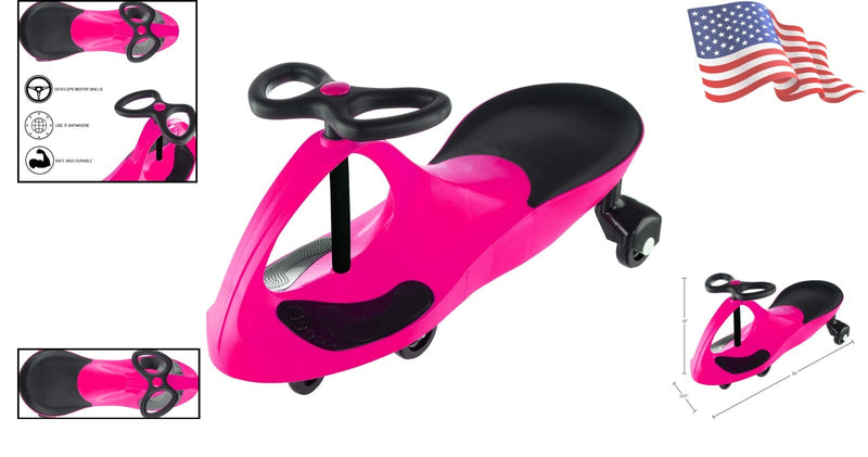 Safe and Easy Wiggle Car Ride-On Toy No Gears Pedals or Batteries Required Magic Cars 1