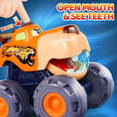 Pull-Back Monster Trucks for Toddlers (Ages 1-3) – Durable Educational Toy Magic Cars 4