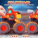 Pull-Back Monster Trucks for Toddlers (Ages 1-3) – Durable Educational Toy Magic Cars 5