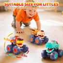 Pull-Back Monster Trucks for Toddlers (Ages 1-3) – Durable Educational Toy Magic Cars 6