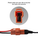 12-Volt Charger with Red 2-Pin Connector for Ride-On Vehicles Magic Cars 3