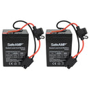 6-Volt Blue Toddler Battery Pack of 2 for Power Wheels Toys Magic Cars Variant 0