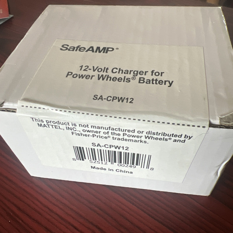 12V Gray SafeAMP SACPW12 Charger for Power Wheels Battery Magic Cars Variant 0