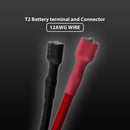 SafeAMP Wire Harness Compatible with 12-Volt Ride-On Vehicle Red 2-Pin Connector Magic Cars 2
