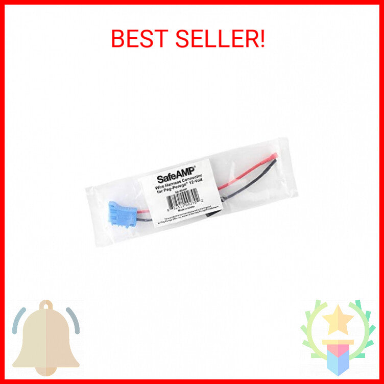 SafeAMP Wire Harness Connector Compatible with Peg Perego 12-Volt SLA Battery Magic Cars 1