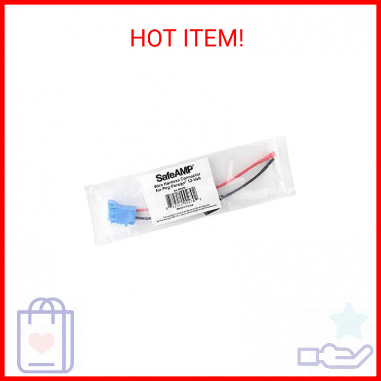 SafeAMP Wire Harness Connector Compatible with Peg Perego 12-Volt SLA Battery Magic Cars 1