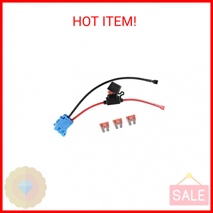 SafeAMP Wire Harness Connector Compatible with Peg Perego 12-Volt SLA Battery Magic Cars Variant 0
