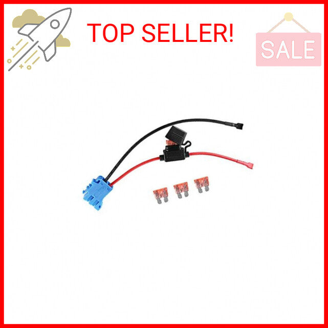SafeAMP Wire Harness Connector Compatible with Peg Perego 12V SLA Battery Magic Cars 0
