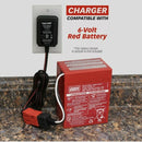 6-Volt Charger for Fisher Price Power Wheels Red Battery Magic Cars 1