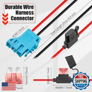 12-Pack 1 AWG Wire Harness Connector Replacement Compatible with Peg Magic Cars 3