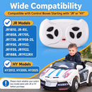 Saillong 2.4G Remote-Controlled Electric Car for Kids, White Magic Cars 2